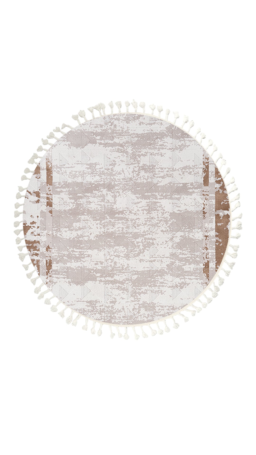 Dolce Vita Rug Otto 4302 Sand Living Room Round Rug