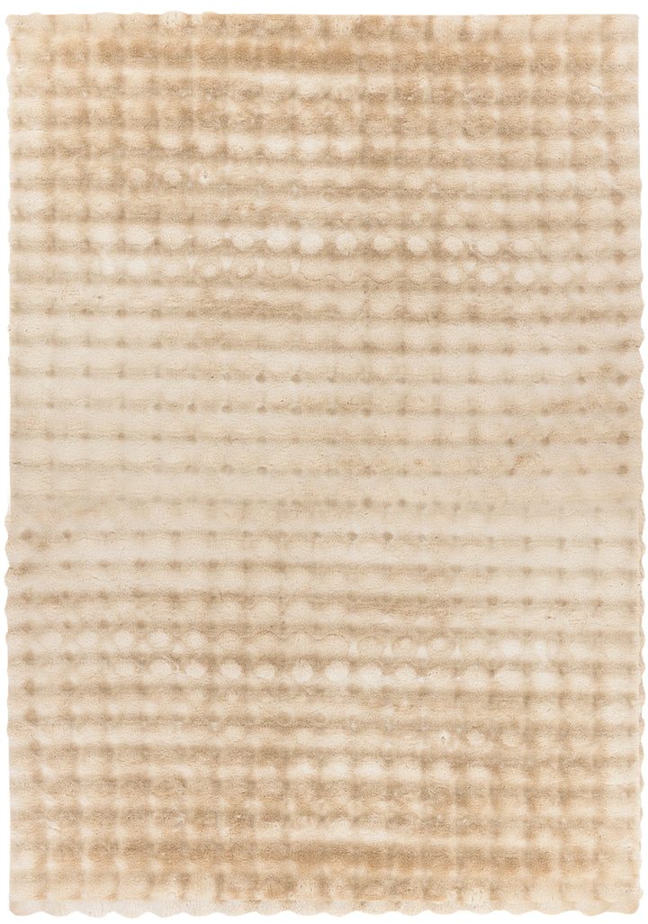 Massimo Aspen Bej Modern Shaggy Rug