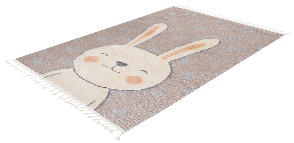 Dolce Vita Rug Kids 475 Rabbit Theme Rug