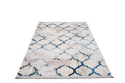 Dolce Vita Carpet Amour 3601 Azure Art Deco Carpet - dolcevitarug