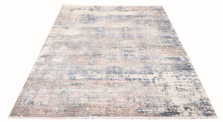 Dolce Vita Carpet Escape 8001 Deep Blue Bamboo Viscose Carpet - dolcevitarug