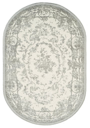 Gray Oval Rugs 2