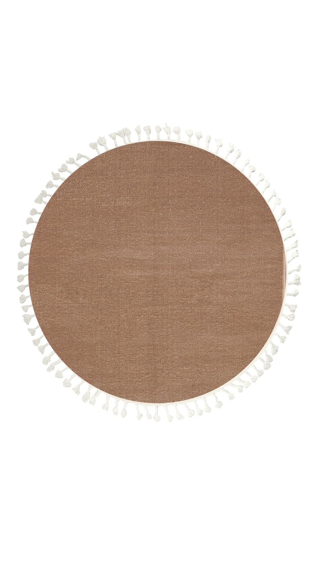 Dolce Vita Rug Otto 4310 Camel Living Room Round Rug