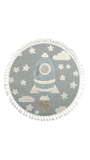 Dolce Vita Halı Kids 474 Space Yuvarlak