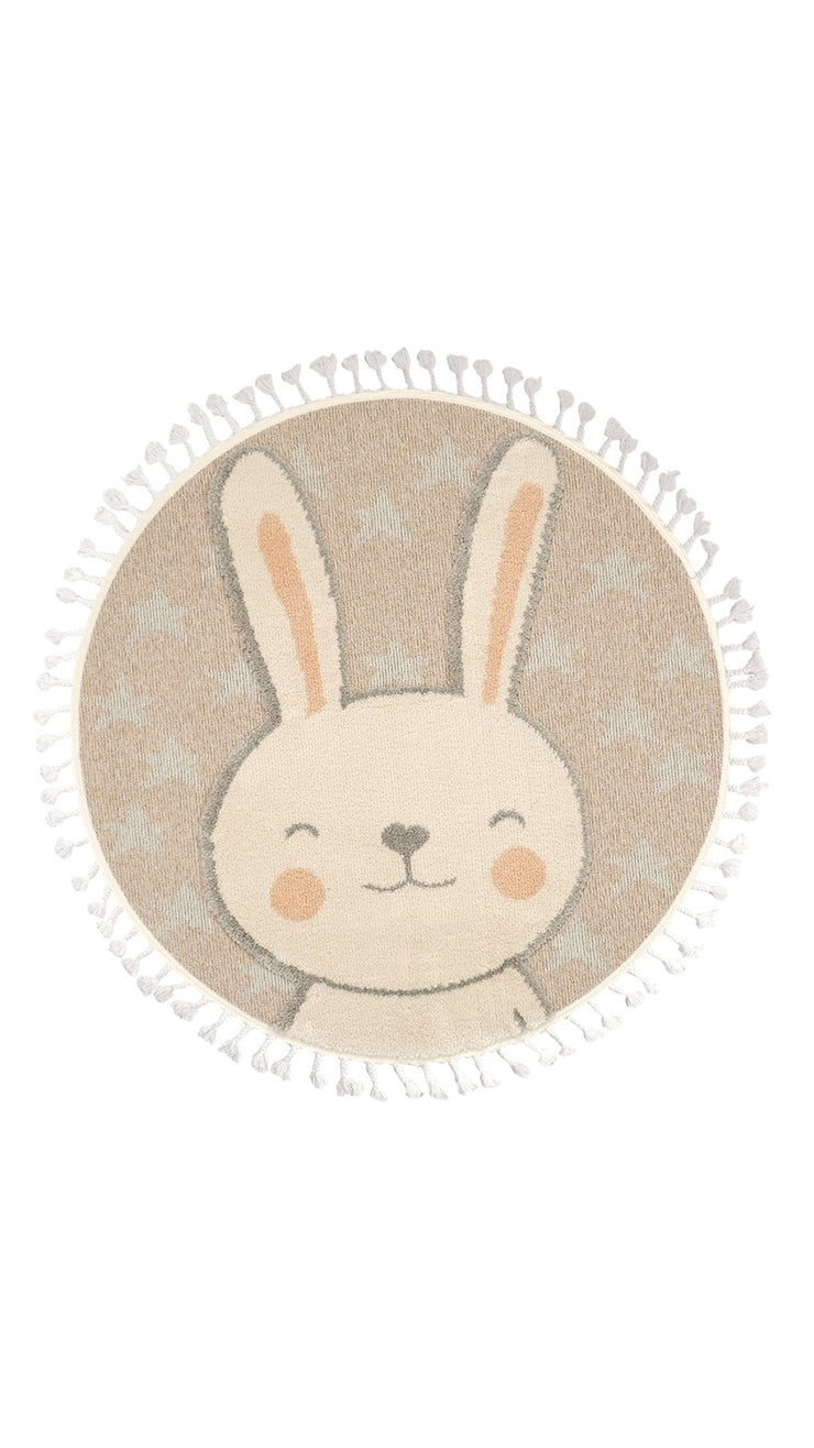 Dolce Vita Halı Kids 475 Rabbit Yuvarlak