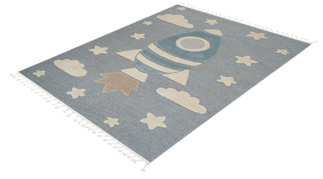 Dolce Vita Rug Kids 474 Space Theme Rug