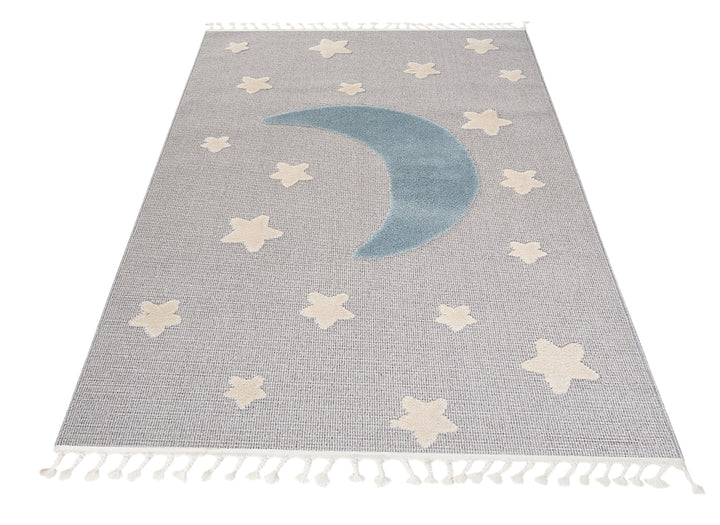 Dolce Vita Rug Kids 472 Moon Theme Rug