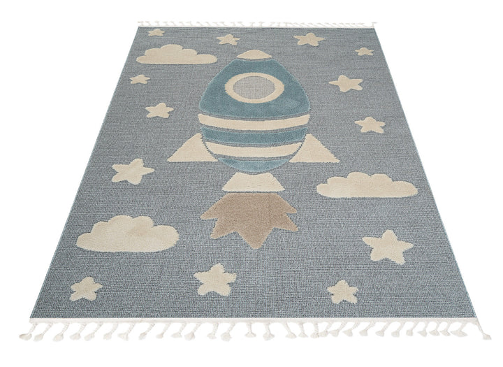 Dolce Vita Rug Kids 474 Space Theme Rug