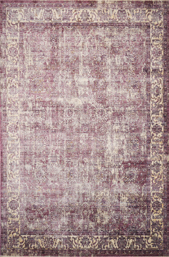 Dolce Vita Carpet Aura 2606 Rose Color Viscose Carpet - dolcevitarug