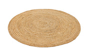 Dolce Vita Carpet Albero Gold Circle 100% Jute Hand-Made