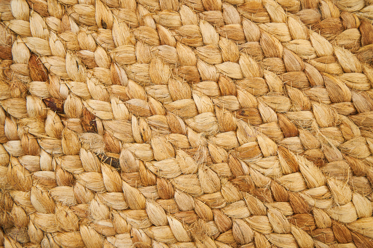 Dolce Vita Carpet Albero Gold Oval 100% Jute Hand-Made