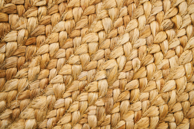 Dolce Vita Carpet Albero Gold Oval 100% Jute Hand-Made