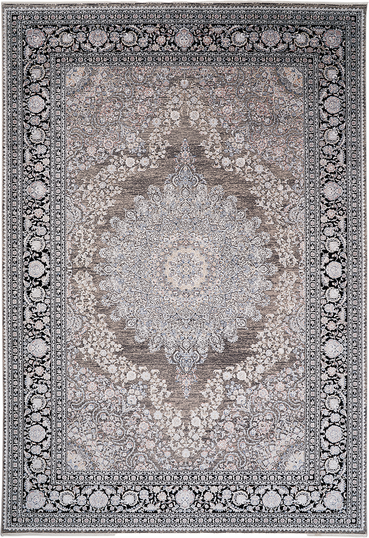 Dolce Vita Rug El-Hamra 8453 Charcoal Living Room Carpet