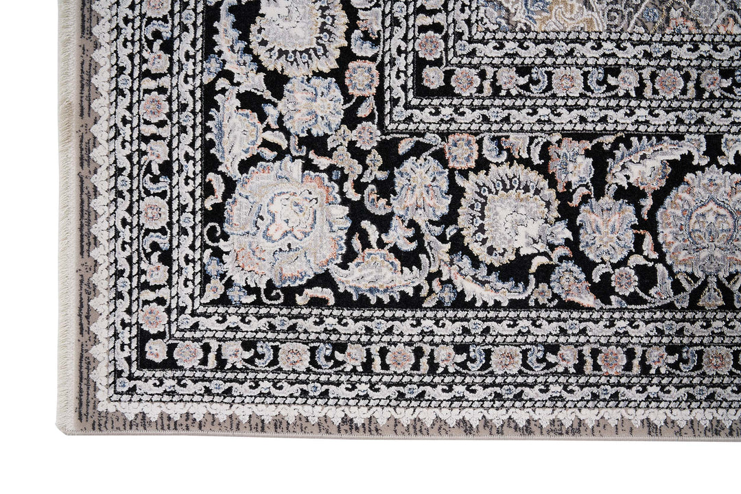 Dolce Vita Rug El-Hamra 8453 Charcoal Living Room Carpet