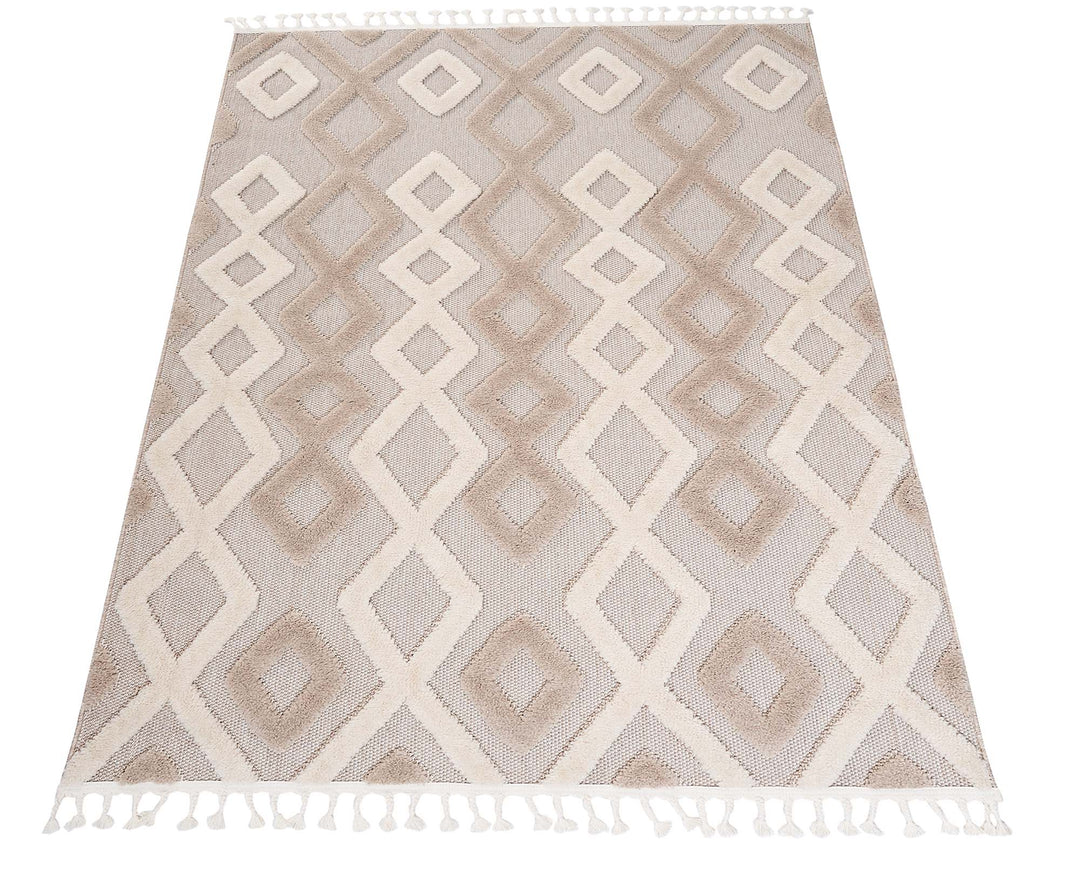 Dolce Vita Rug Nordic 490 Sand Scandinavian Carpet