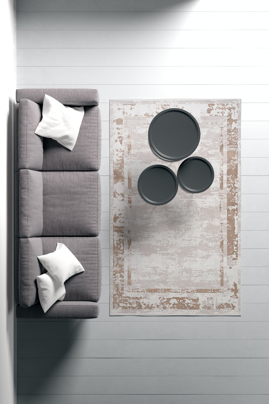 Dolce Vita Rug Otto 4302 Sand Living Room Rug