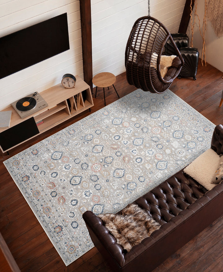 Dolce Vita Rug El-Hamra 8451 Alabaster Living Room Carpet