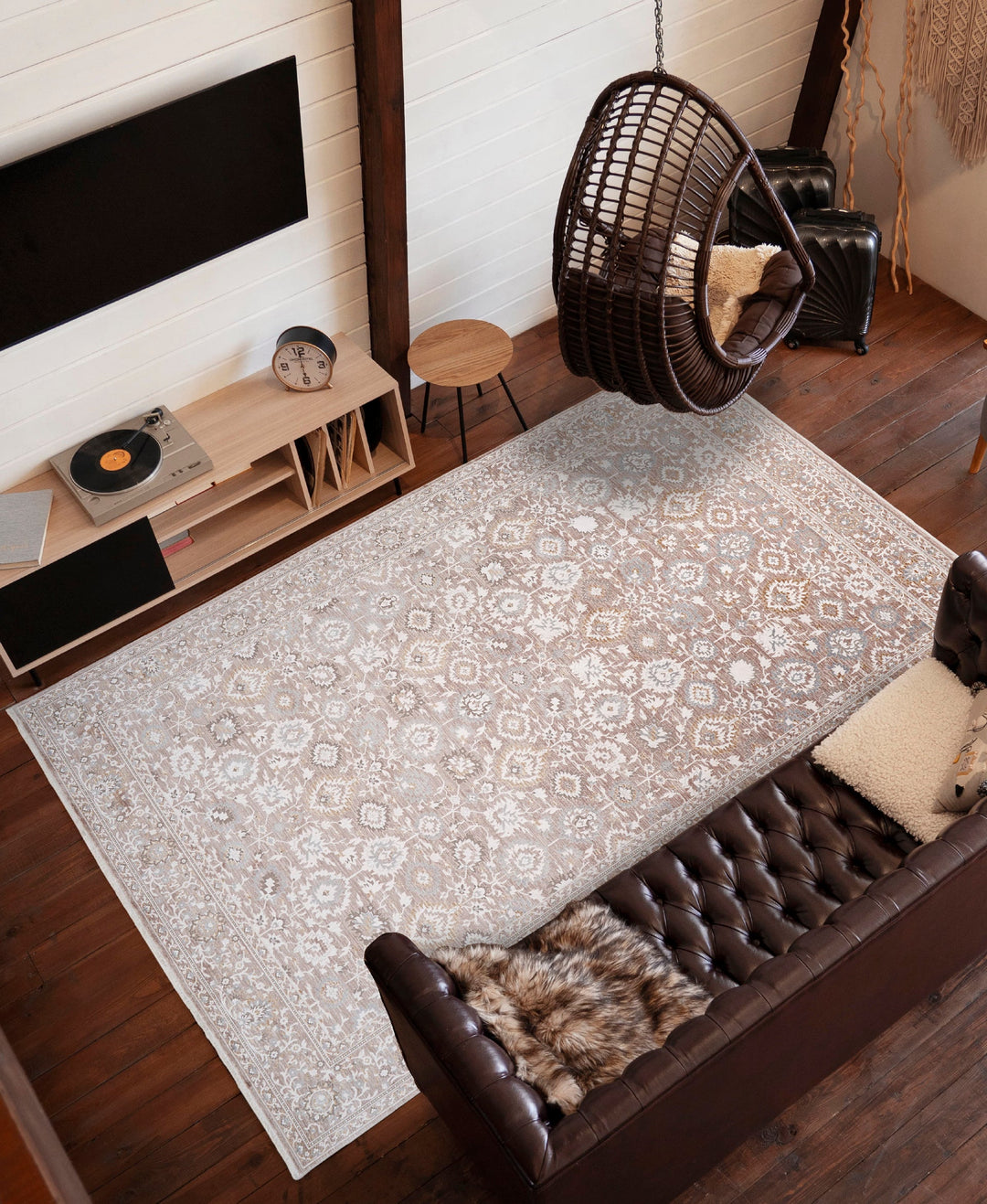 Dolce Vita Rug El-Hamra 8452 Almond Living Room Carpet