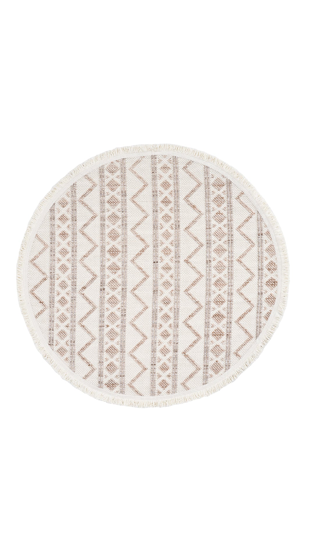 Dolce Vita Rug Bohem 384 Mocha Boho Round Rug