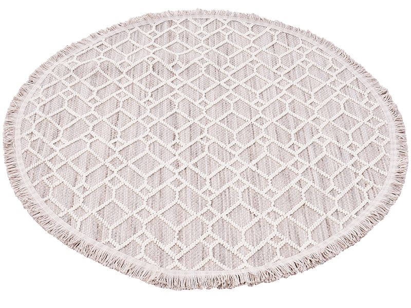 Dolce Vita Rug Bohem 382 Slate Boho Round Rug