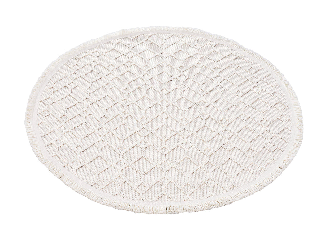 Dolce Vita Rug Bohem 383 Lime Boho Round Rug