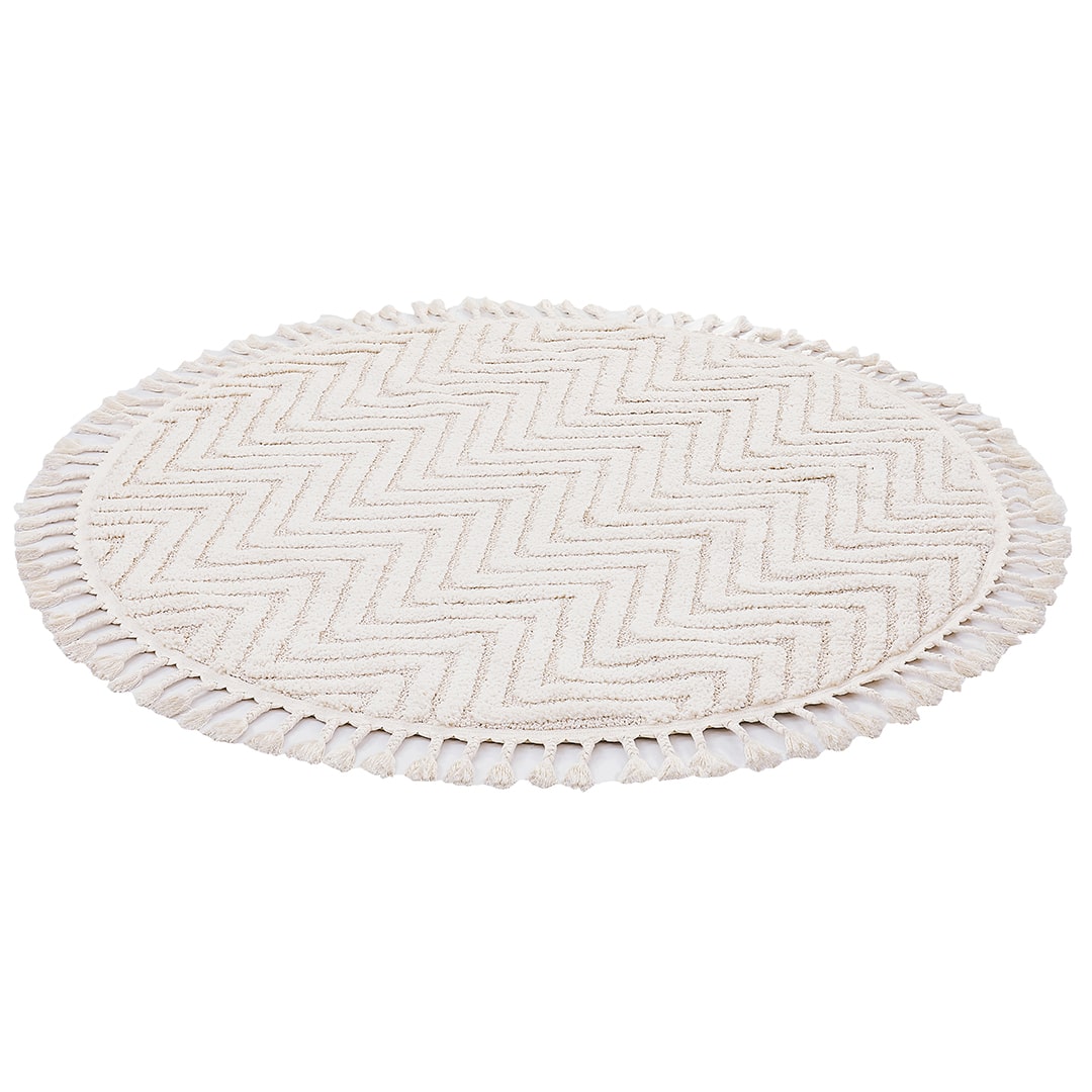 Dolce Vita Rug Jakarta 456 Vanilla Round Area Rug