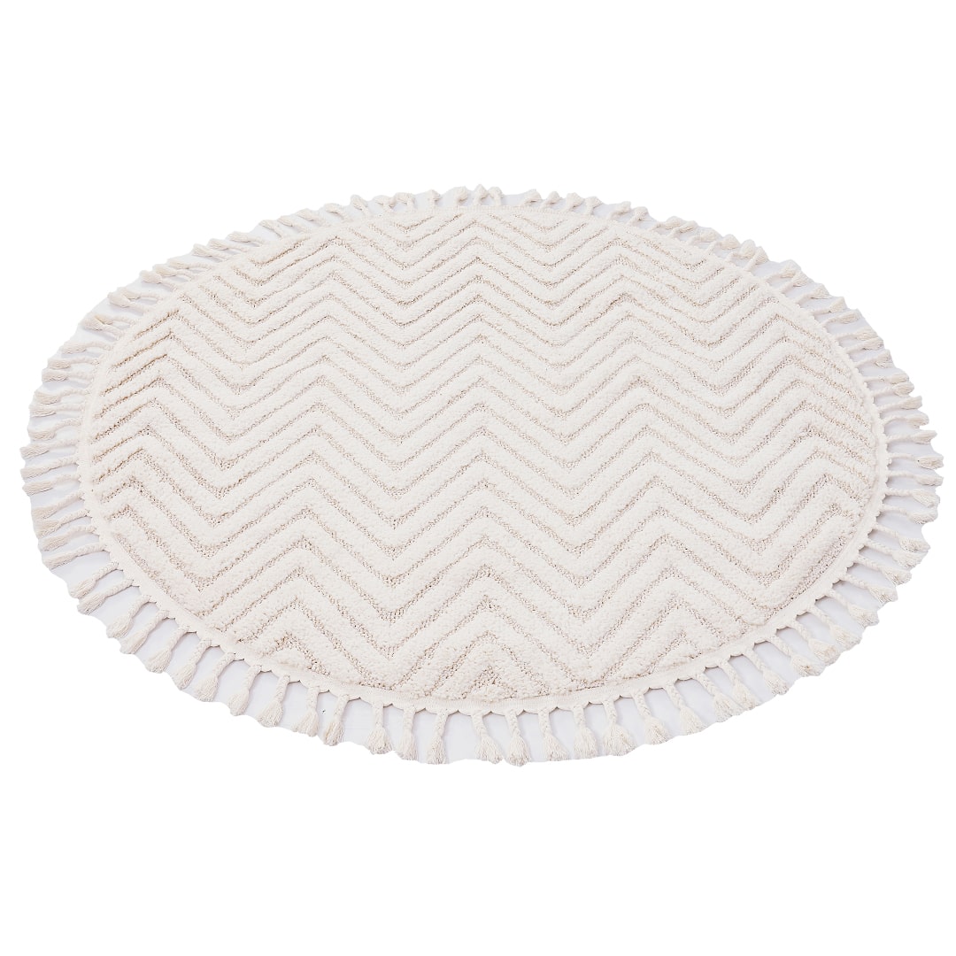 Dolce Vita Rug Jakarta 456 Vanilla Round Area Rug