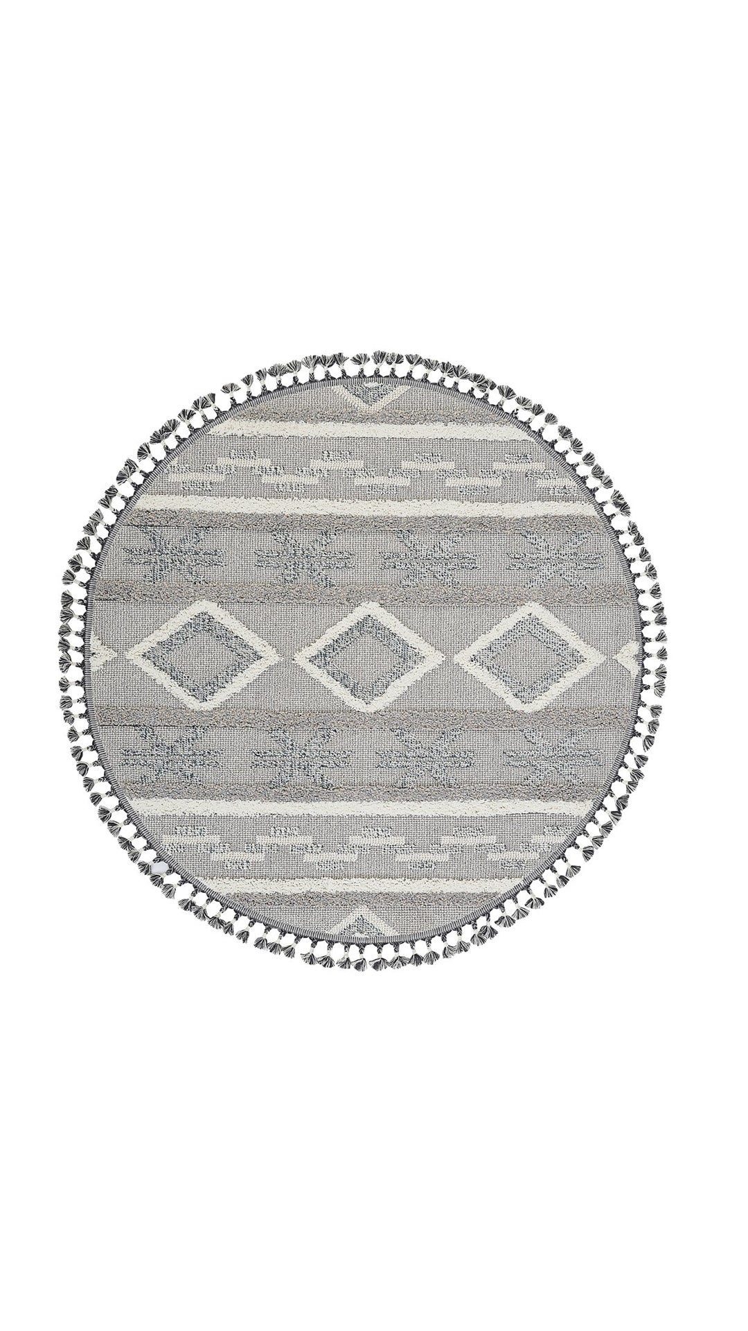 Dolce Vita Rug Jakarta 457 Navy Blue Round Area Rug