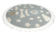 Dolce Vita Halı Kids 474 Space Yuvarlak