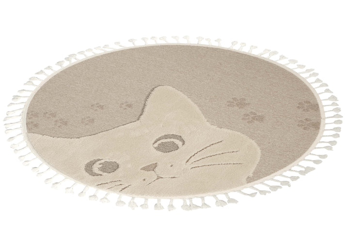 Dolce Vita Rug Kids 477 Cats Round Rug