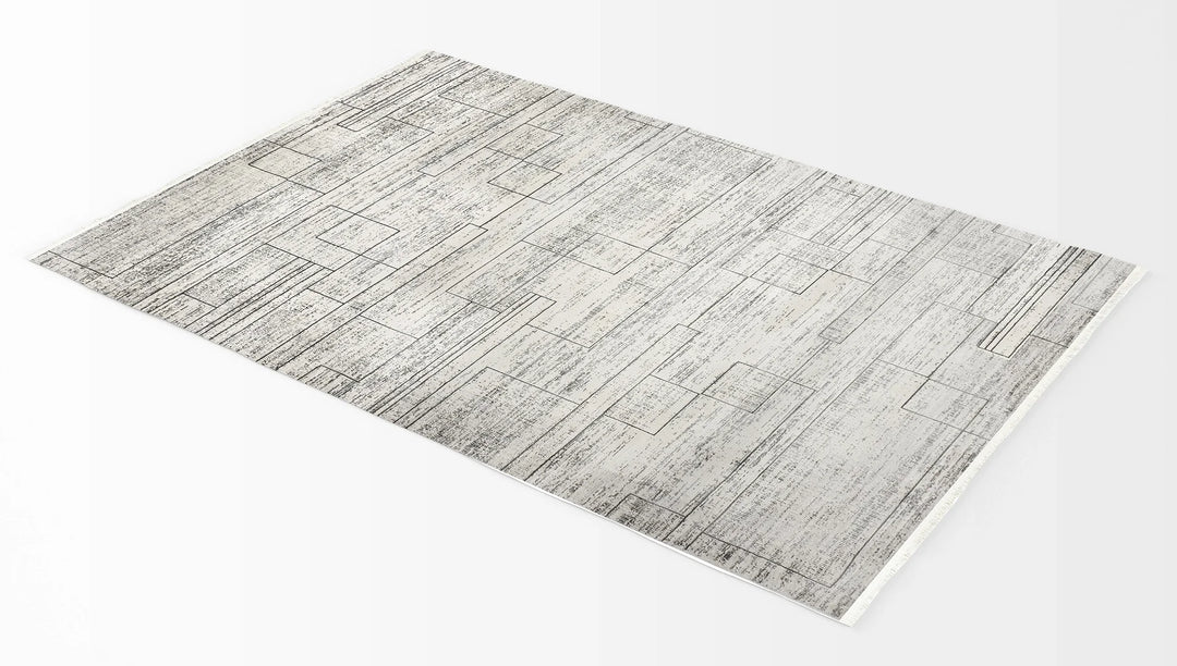 Dolce Vita Destiny 8600 Grey Living Room Rug