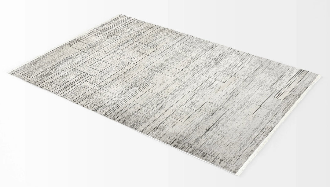 Dolce Vita Murano 8600 Grey Living Room Rug