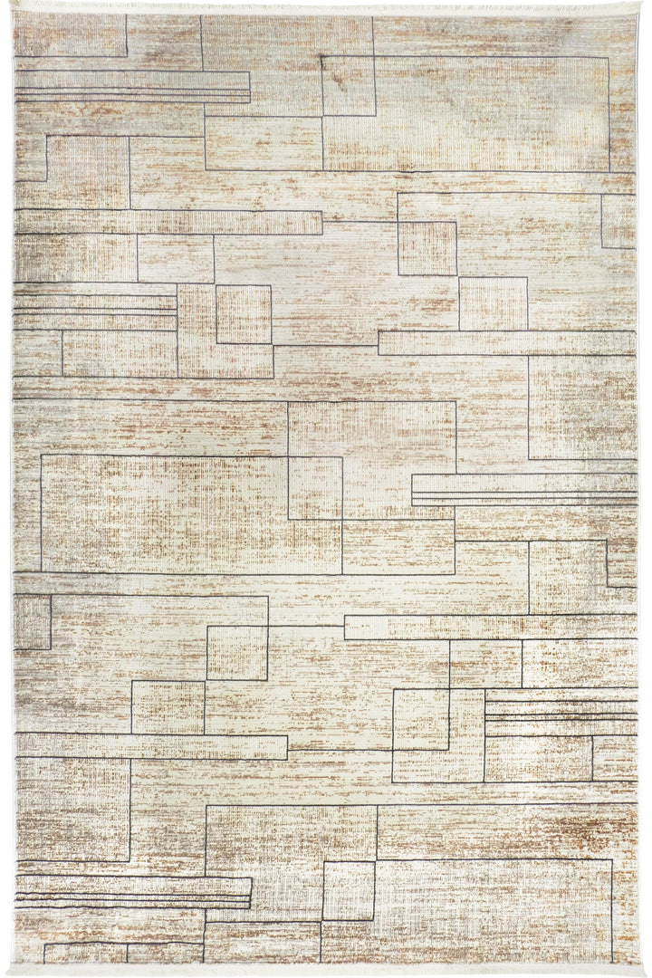 Dolce Vita Destiny 8601 Brown Living Room Rug