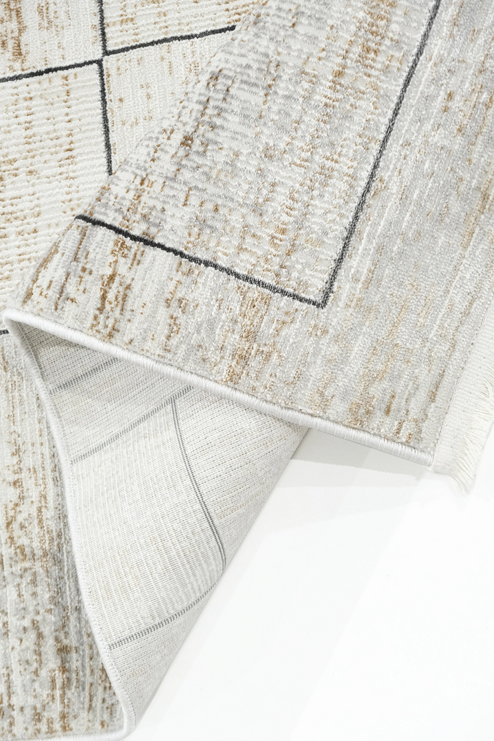 Dolce Vita Destiny 8601 Brown Living Room Rug