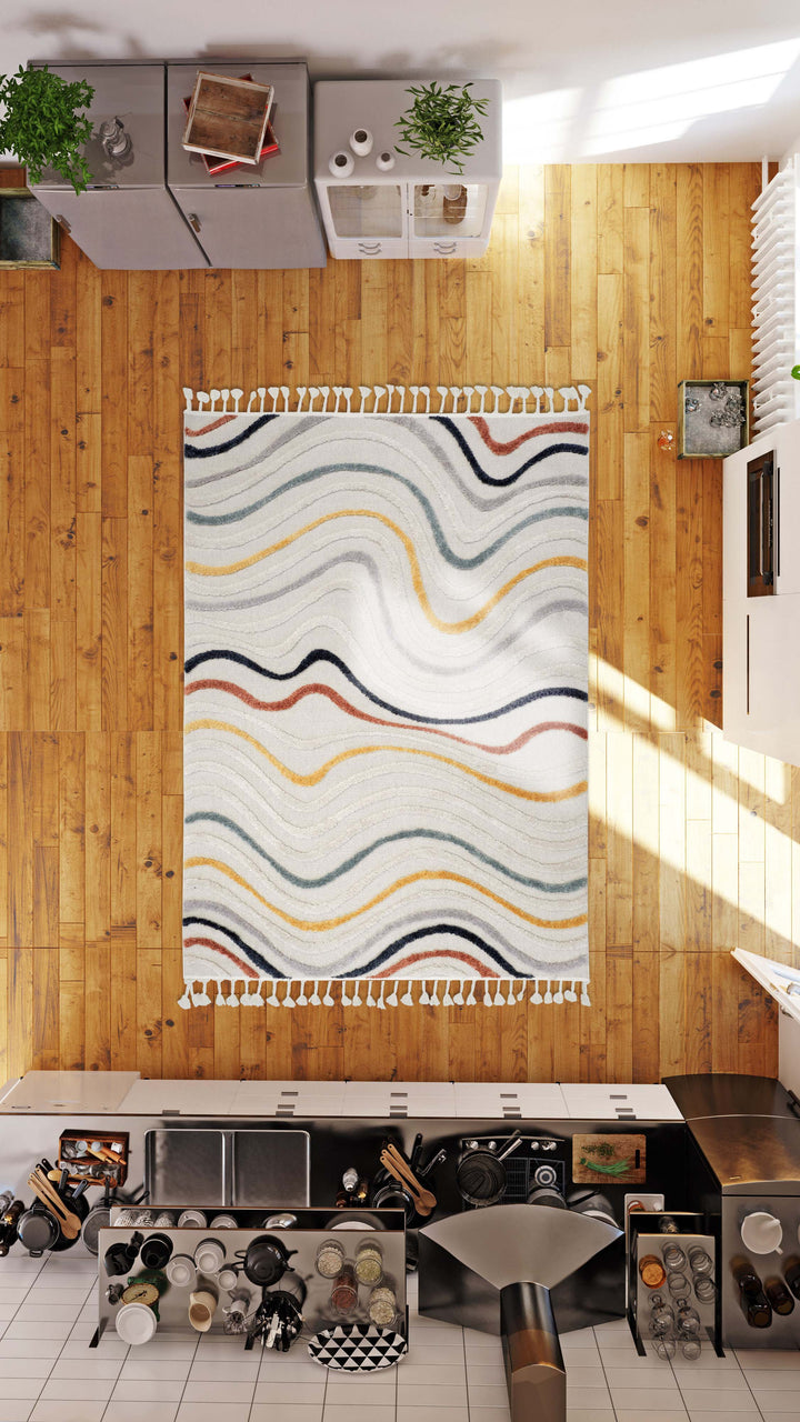 Dolce Vita Rug Sumatra 358 Wave Bohem Rug